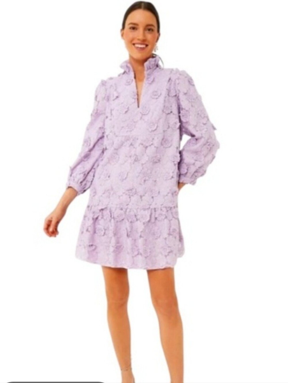NWT Tuckernuck Lilac Lace Palmerton Dress Size L